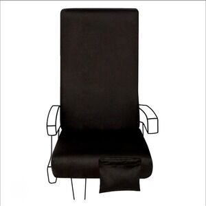 Nice Seats Seat‎ Cover Travel Design Plane Train Theater Seat Cover Black New
